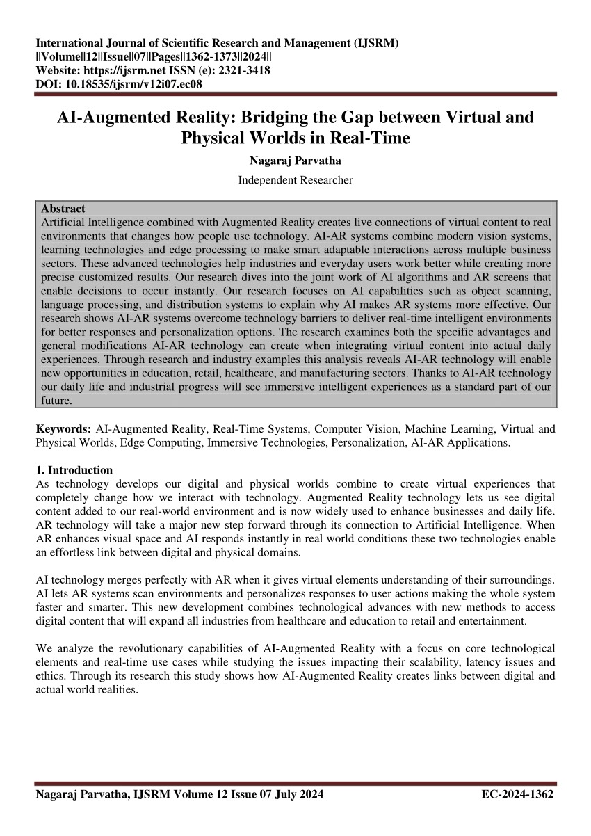 Past Present and Future of Virtual Tourism paper first page